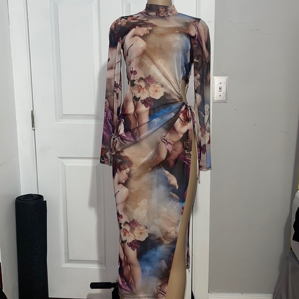 Sexy sheer dress